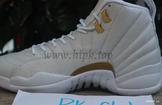 Authentic Air （Nike Release pairs） Version White Jordan 12 OVO 0502